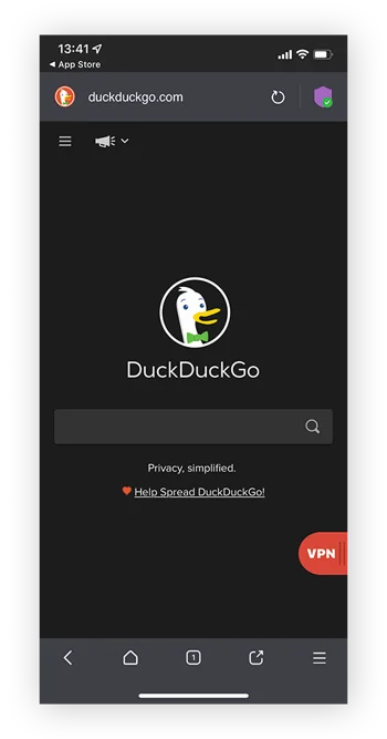 暗网版 Duck Duck Go 可帮助您导航 Onion网站和暗网连结。